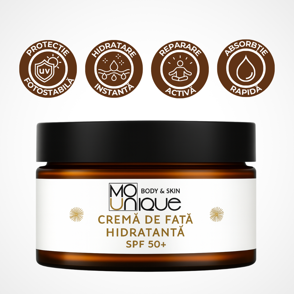 Cremă de Față Hidratantă cu SPF 50+