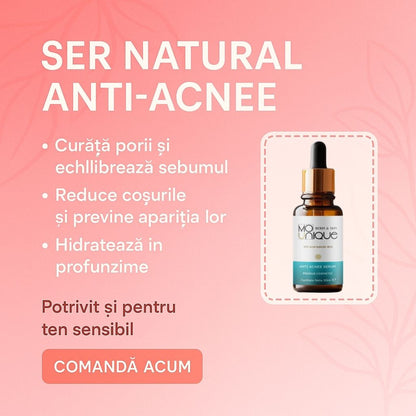 Anti Acnee Serum cu 10% Acid Salicilic BHA - 30 ml