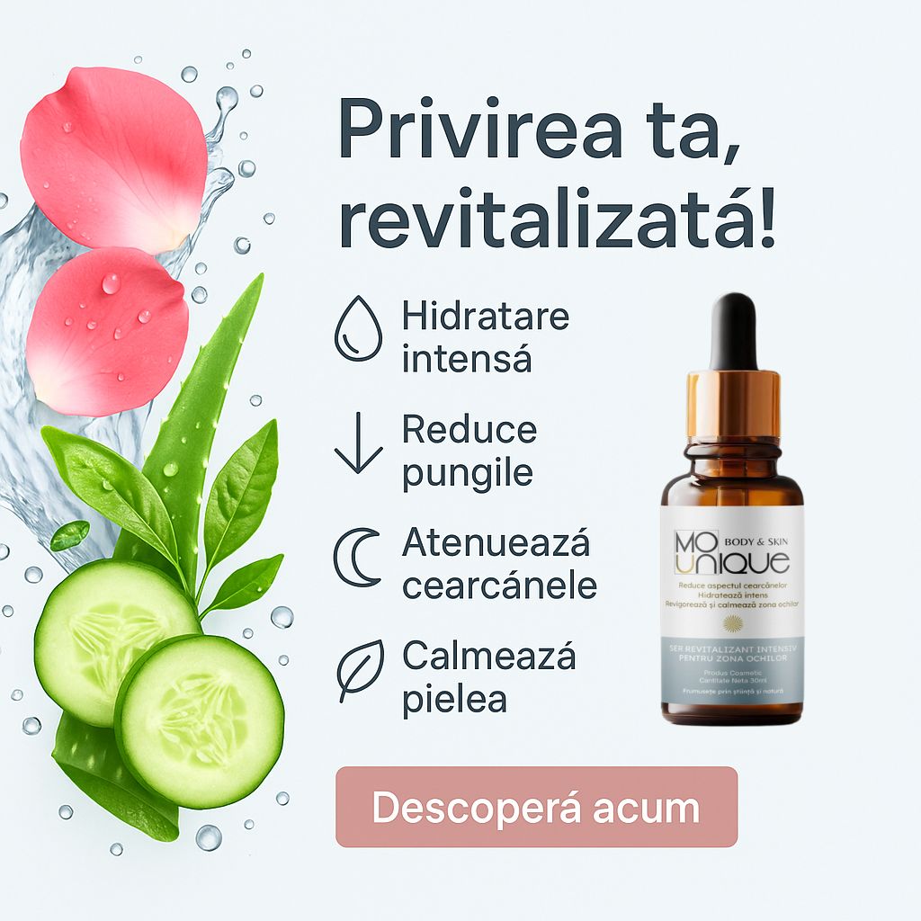 Ser Intensiv cu Cafeină, Niacinamidă si Aloe Vera - 30ml