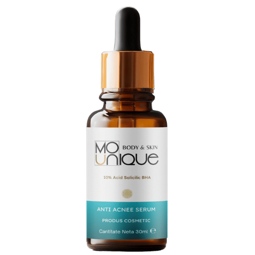 Anti Acnee Serum cu 10% Acid Salicilic BHA -  30 ml - Mounique