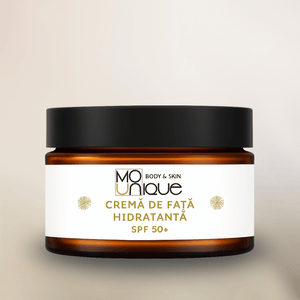 Cremă de Față Hidratantă cu SPF 50+ - Mounique