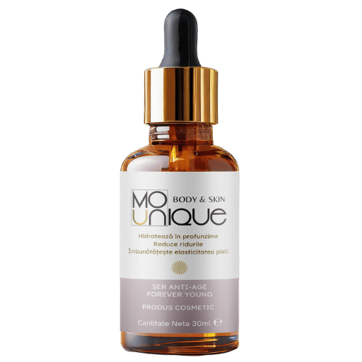 Ser Anti‑Age Forever Young cu Peptide & Acid Hialuronic -  30 ml - Mounique
