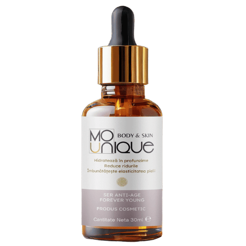 Ser Anti‑Age Forever Young cu Peptide & Acid Hialuronic -  30 ml - Mounique