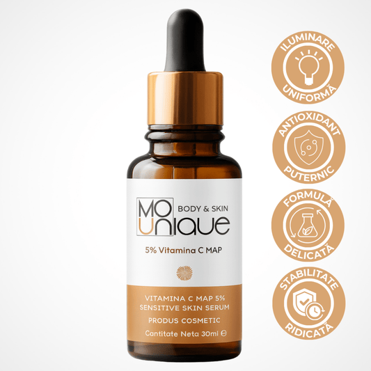 Ser Vitamina C MAP pentru Ten Sensibil - 30ml - Mounique