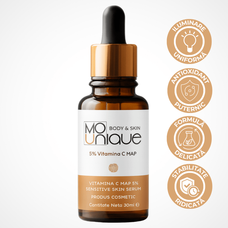 Ser Vitamina C MAP pentru Ten Sensibil - 30ml - Mounique