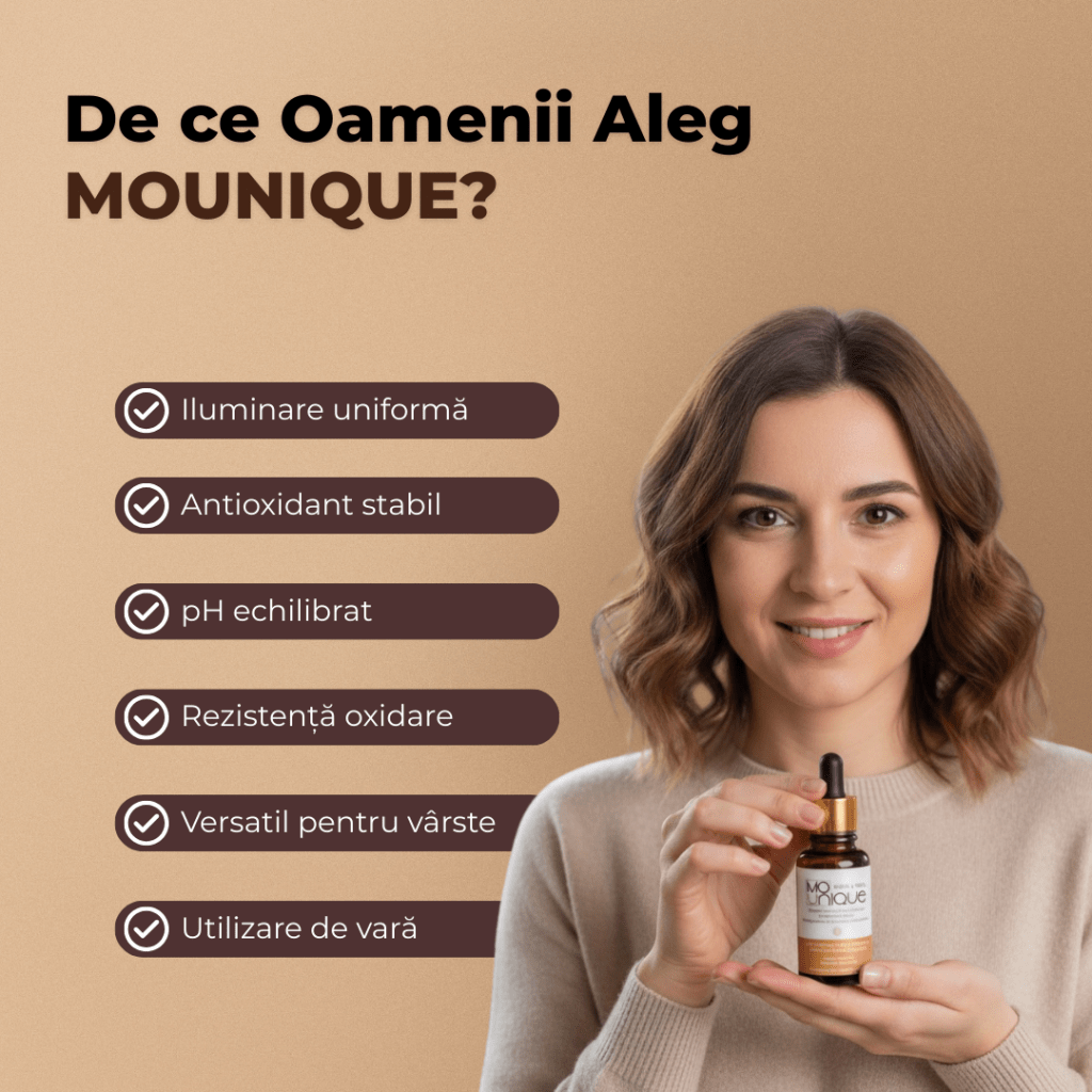Ser Vitamina C MAP pentru Ten Sensibil - 30ml - Mounique
