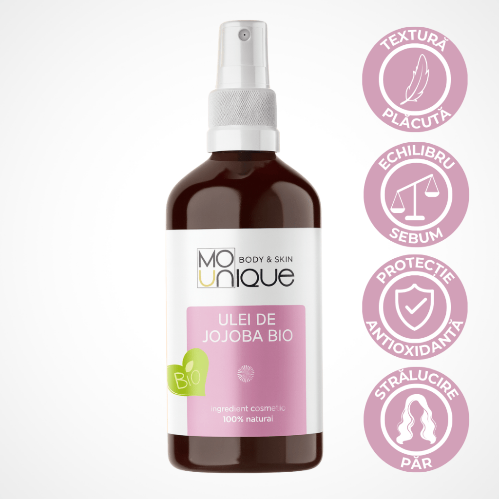 Ulei de Jojoba Bio – Certificat Organic - 100ml - Mounique