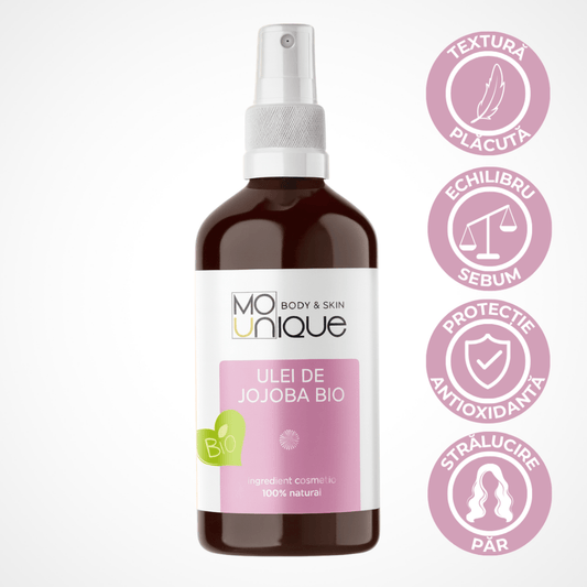 Ulei de Jojoba Bio – Certificat Organic - 100ml - Mounique
