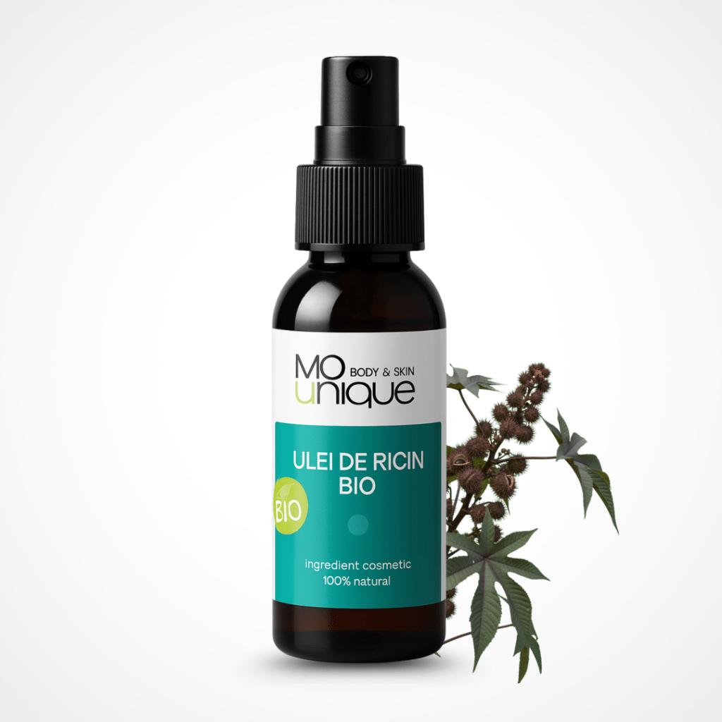 Ulei de Ricin Bio – Certificat Cosmos Organic - 100ml - Mounique