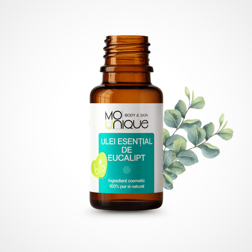 Ulei Esențial de Eucalipt Bio, Cosmos Organic - 10ml - Mounique