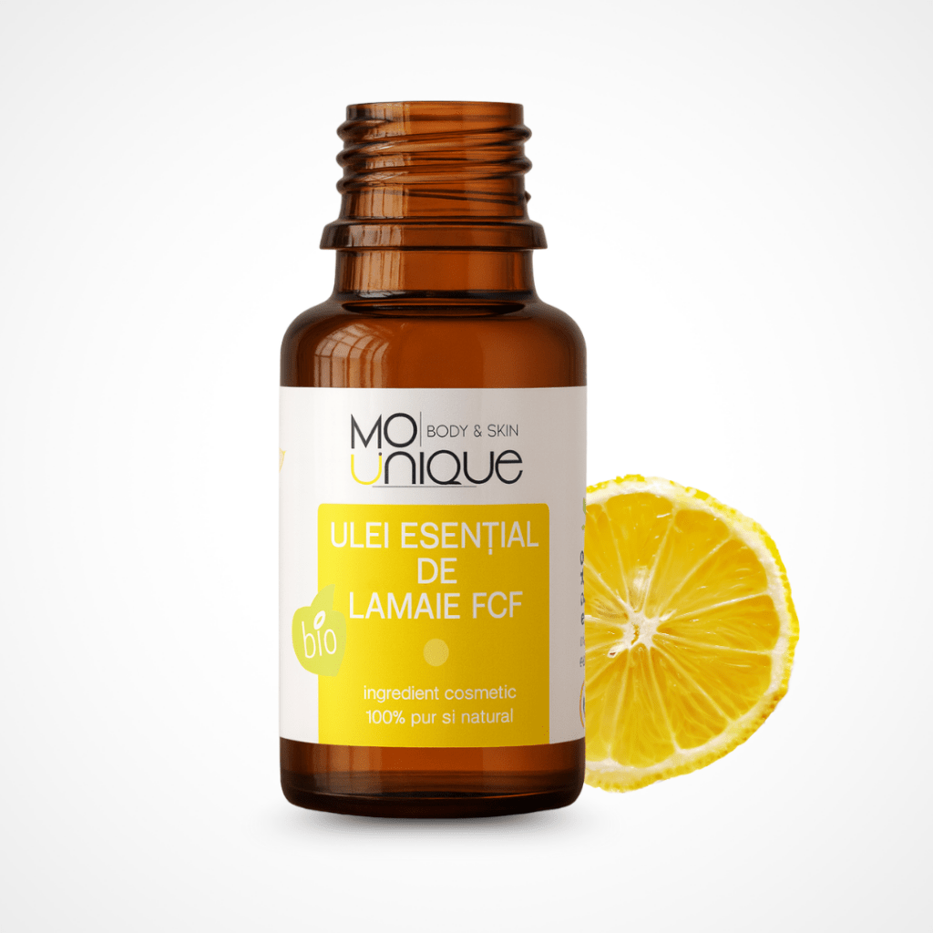 Ulei Esențial de Lămâie FCF Bio – Certificat Organic - 10ml - Mounique