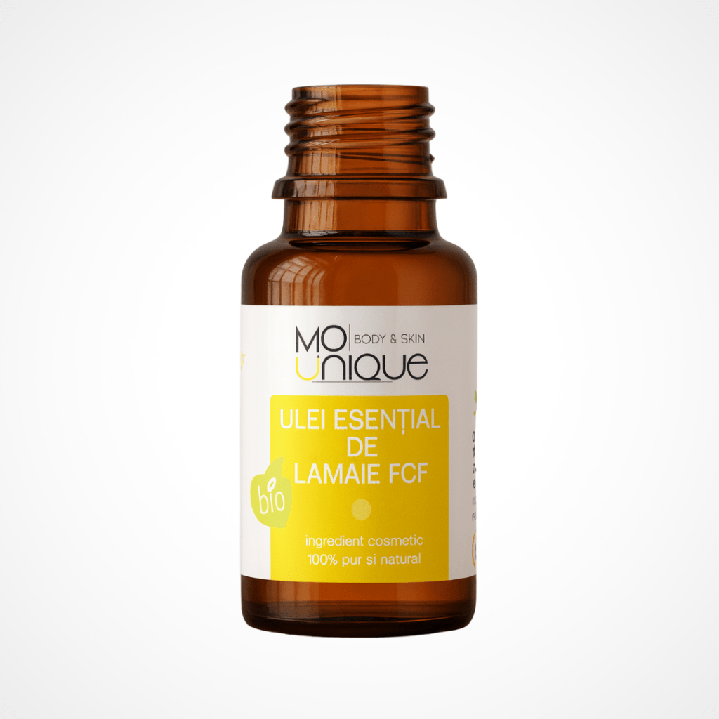 Ulei Esențial de Lămâie FCF Bio – Certificat Organic - 10ml - Mounique
