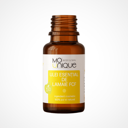 Ulei Esențial de Lămâie FCF Bio – Certificat Organic - 10ml - Mounique