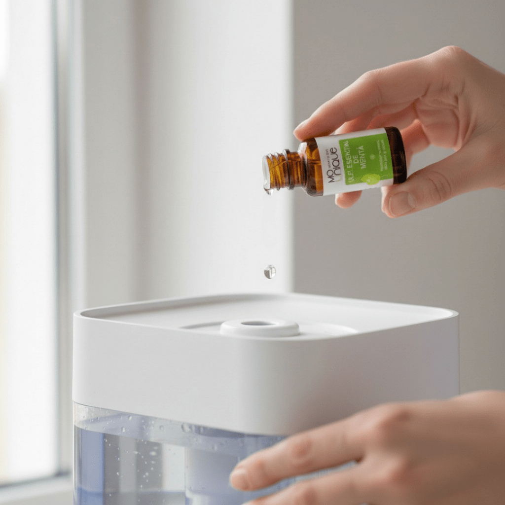 Ulei Esențial de Mentă BIO – Certificat Cosmos Organic - 10ml - Mounique