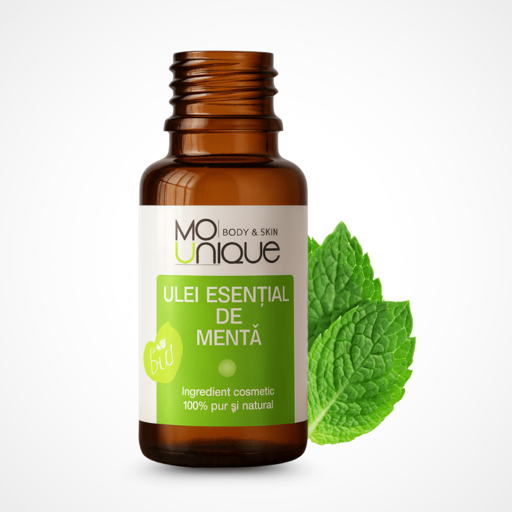 Ulei Esențial de Mentă BIO – Certificat Cosmos Organic - 10ml - Mounique